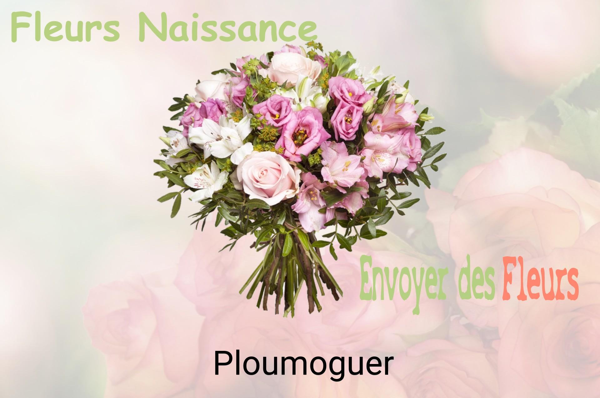 Bouquet de fleurs de naissance livré à Ploumoguer